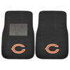 Fanmats - NFL - Chicago Bears 2-pc Embroidered Car Mat Set 17''x25.5''