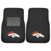 Fanmats - NFL - Denver Broncos 2-pc Embroidered Car Mat Set 17''x25.5''