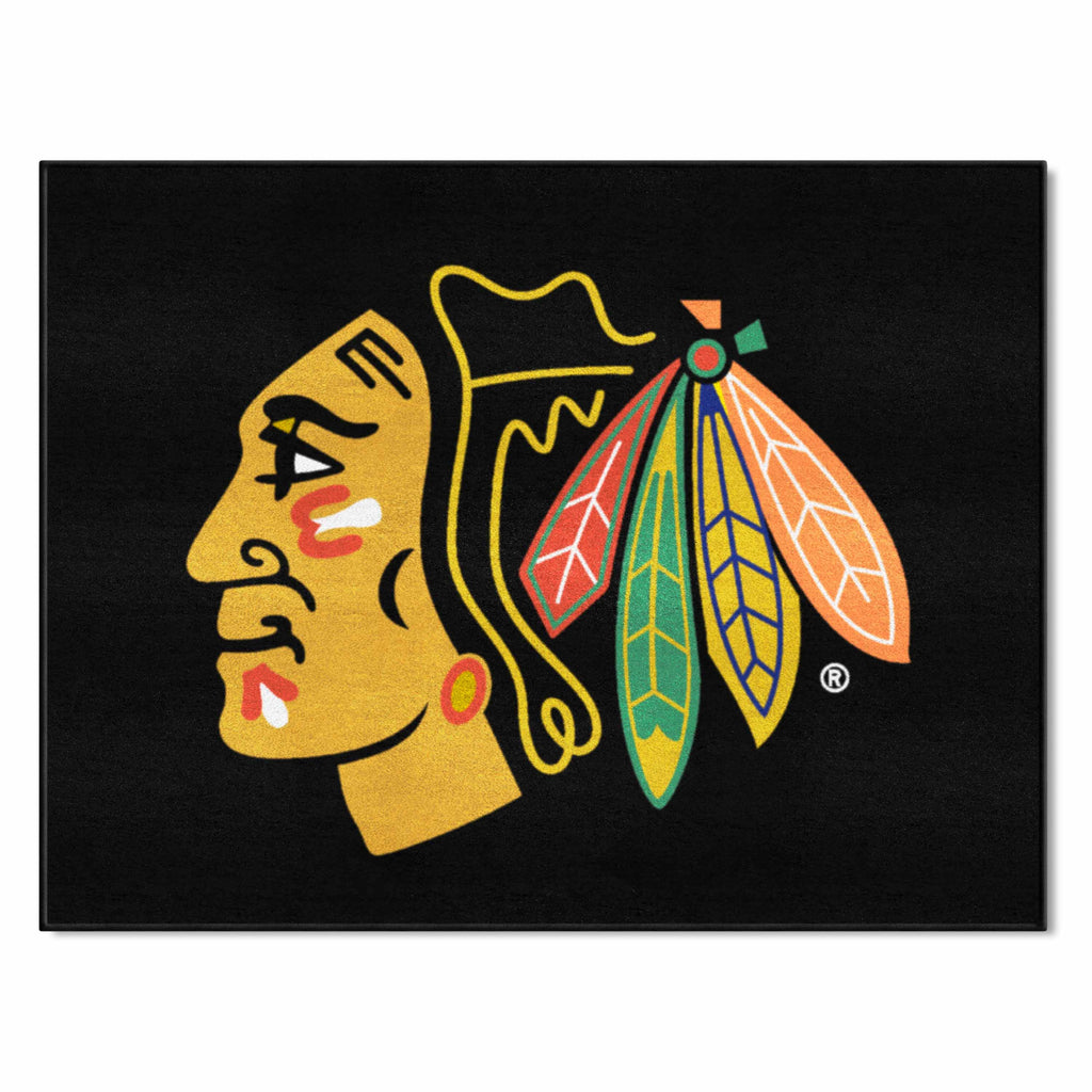 Fanmats - NHL - Chicago Blackhawks All-Star Mat 33.75''x42.5''