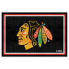 Fanmats - NHL - Chicago Blackhawks 5x8 Rug 59.5''x88''