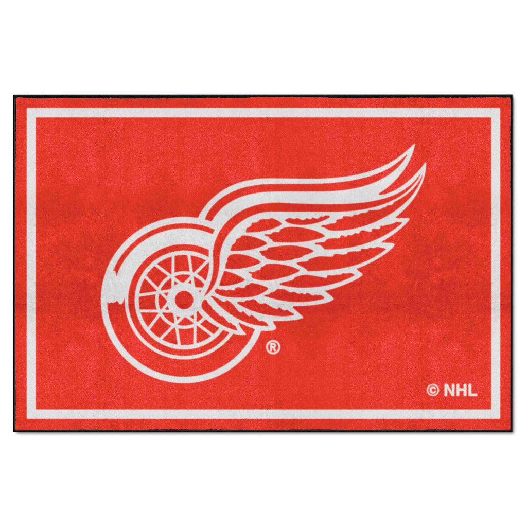 Fanmats - NHL - Detroit Red Wings 5x8 Rug 59.5''x88''