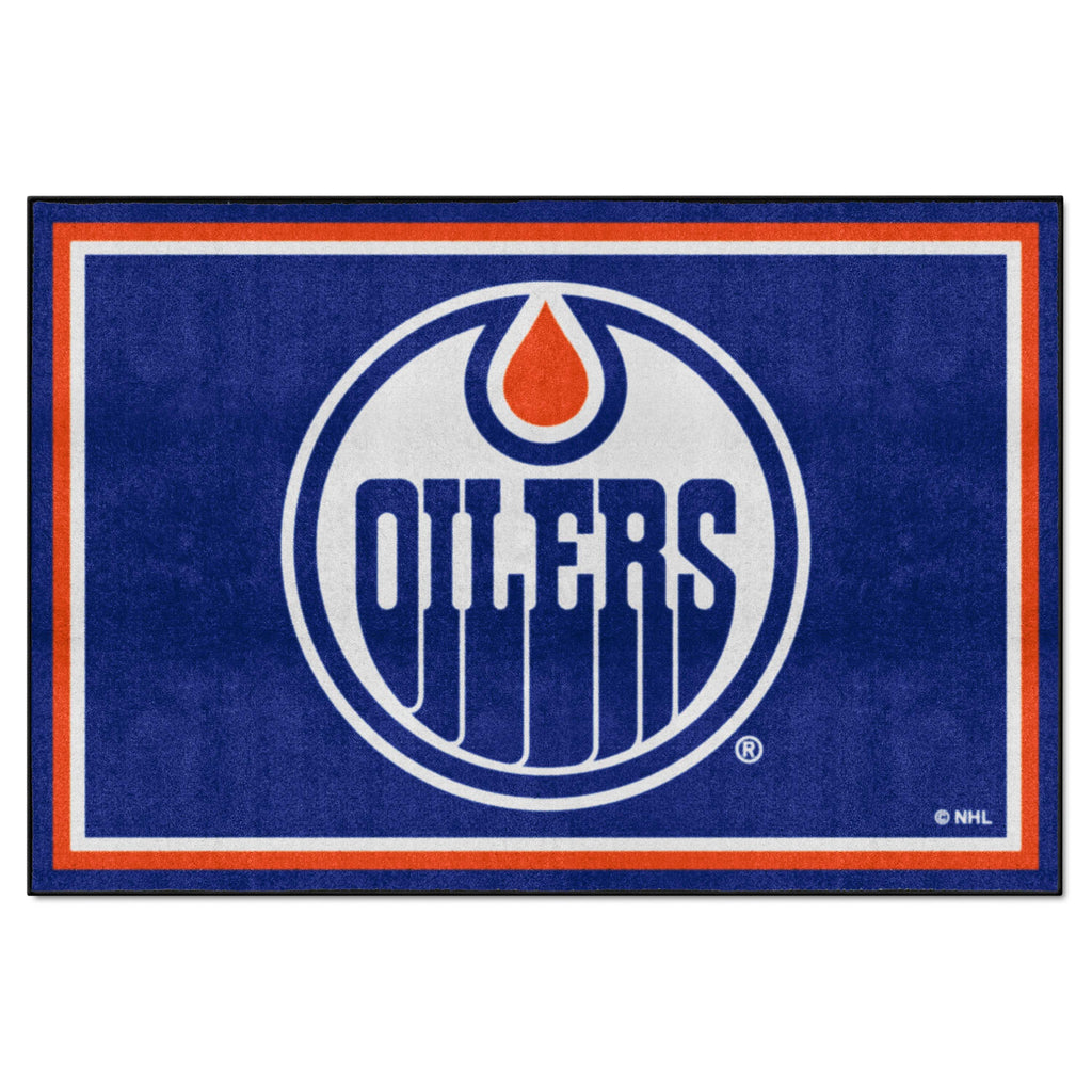 Fanmats - NHL - Edmonton Oilers 5x8 Rug 59.5''x88''