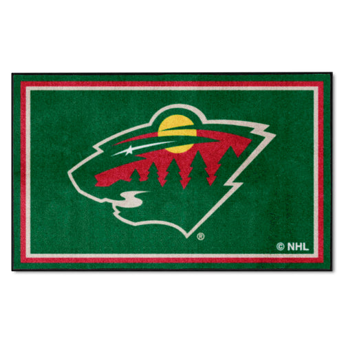 Fanmats - NHL - Minnesota Wild 4x6 Rug 44''x71''