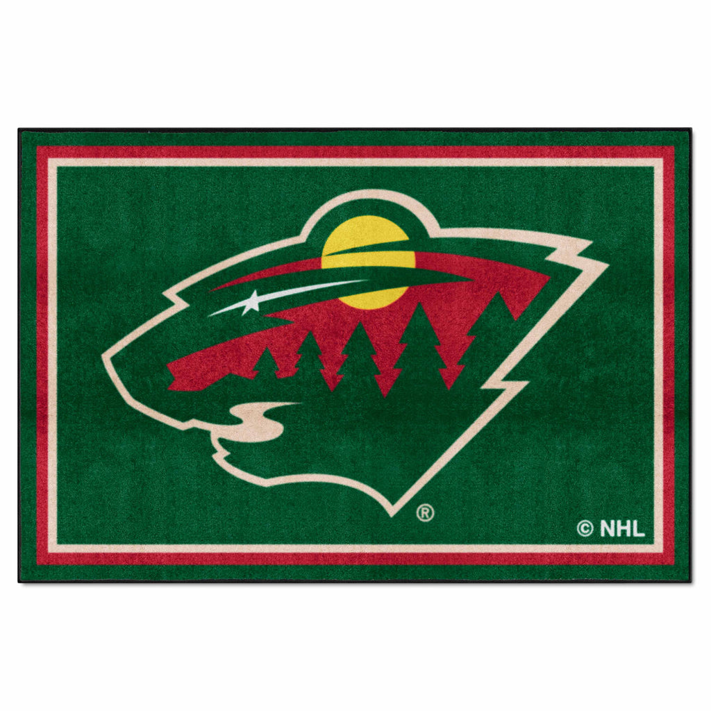 Fanmats - NHL - Minnesota Wild 5x8 Rug 59.5''x88''