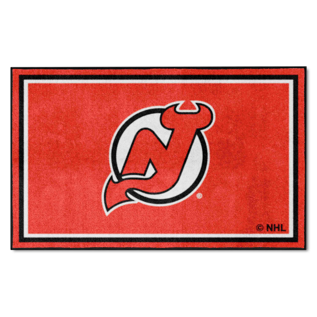 Fanmats - NHL - New Jersey Devils 4x6 Rug 44''x71''