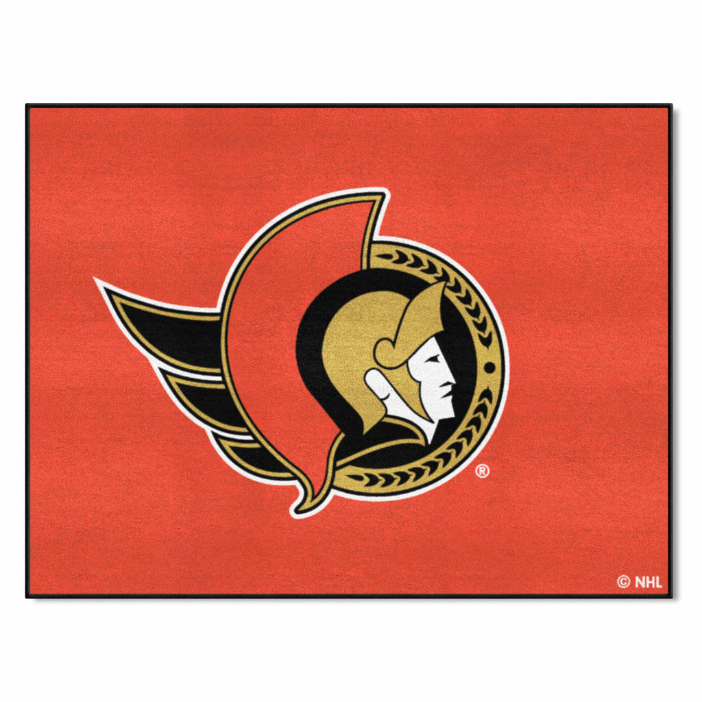 Fanmats - NHL - Ottawa Senators All-Star Mat 33.75''x42.5''
