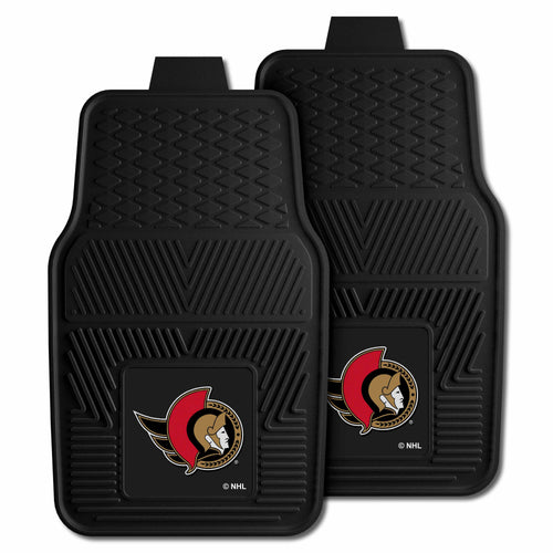 Fanmats - NHL - Ottawa Senators 2-pc Vinyl Car Mat Set 17''x27''