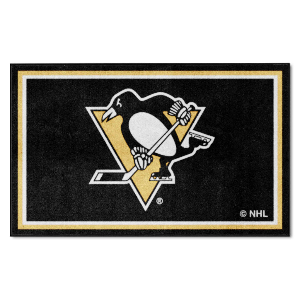 Fanmats - NHL - Pittsburgh Penguins 4x6 Rug 44''x71''