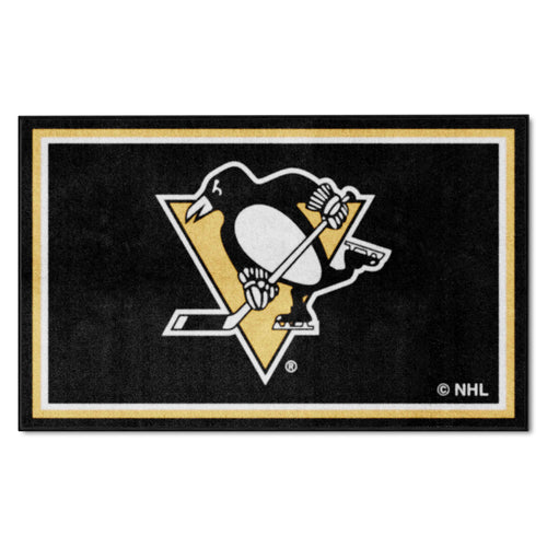 Fanmats - NHL - Pittsburgh Penguins 4x6 Rug 44''x71''