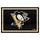 Fanmats - NHL - Pittsburgh Penguins 5x8 Rug 59.5''x88''