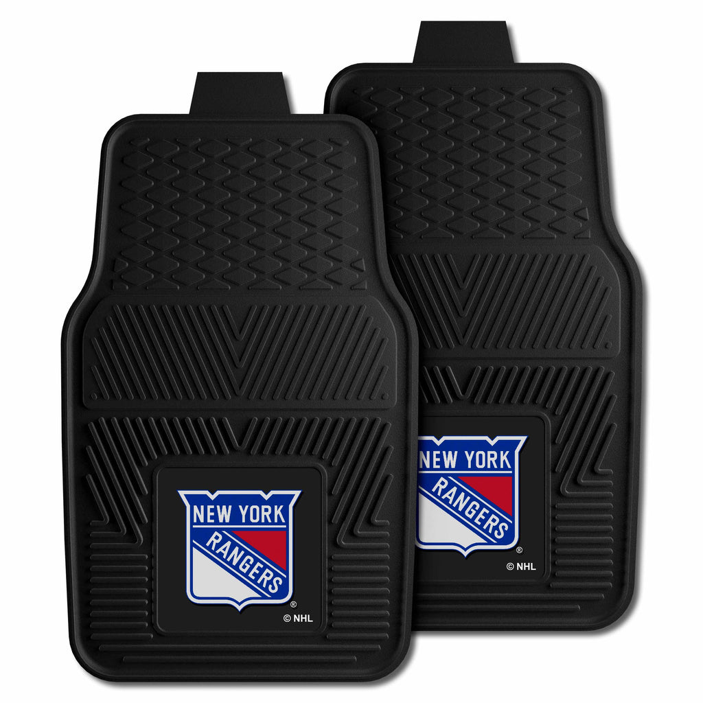 Fanmats - NHL - New York Rangers 2-pc Vinyl Car Mat Set 17''x27''
