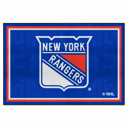 Fanmats - NHL - New York Rangers 5x8 Rug 59.5''x88''