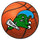 Fanmats - Tulane University Basketball Mat 27'' diameter