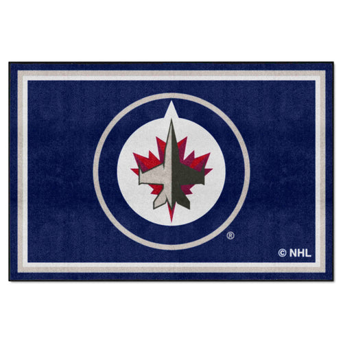 Fanmats - NHL - Winnipeg Jets 5x8 Rug 59.5''x88''