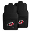 Fanmats - NHL - Carolina Hurricanes 2-pc Vinyl Car Mat Set 17''x27''