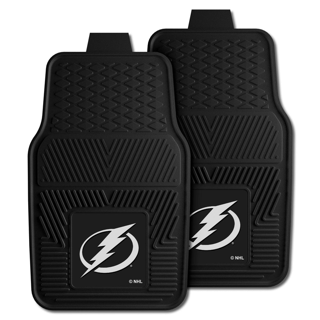 Fanmats - NHL - Tampa Bay Lightning 2-pc Vinyl Car Mat Set 17''x27''