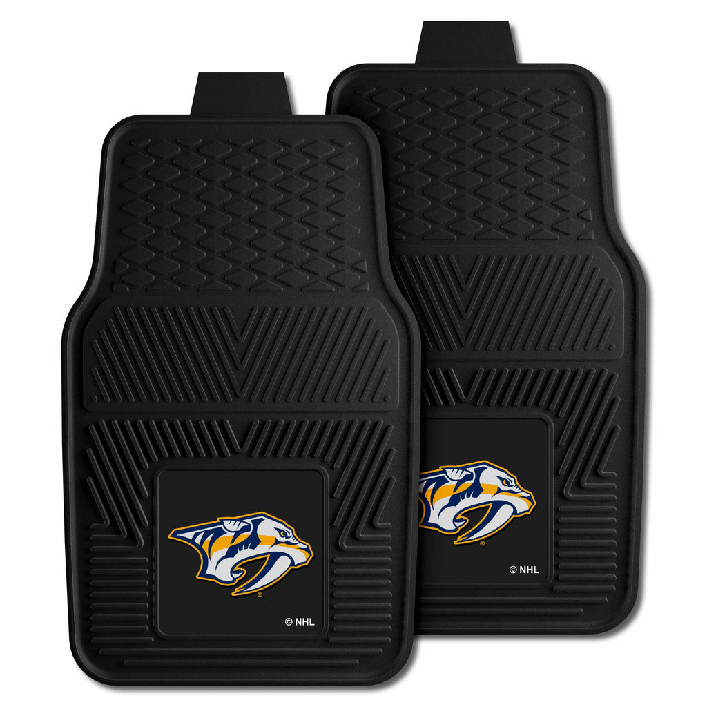 Fanmats - NHL - Nashville Predators 2-pc Vinyl Car Mat Set 17''x27''
