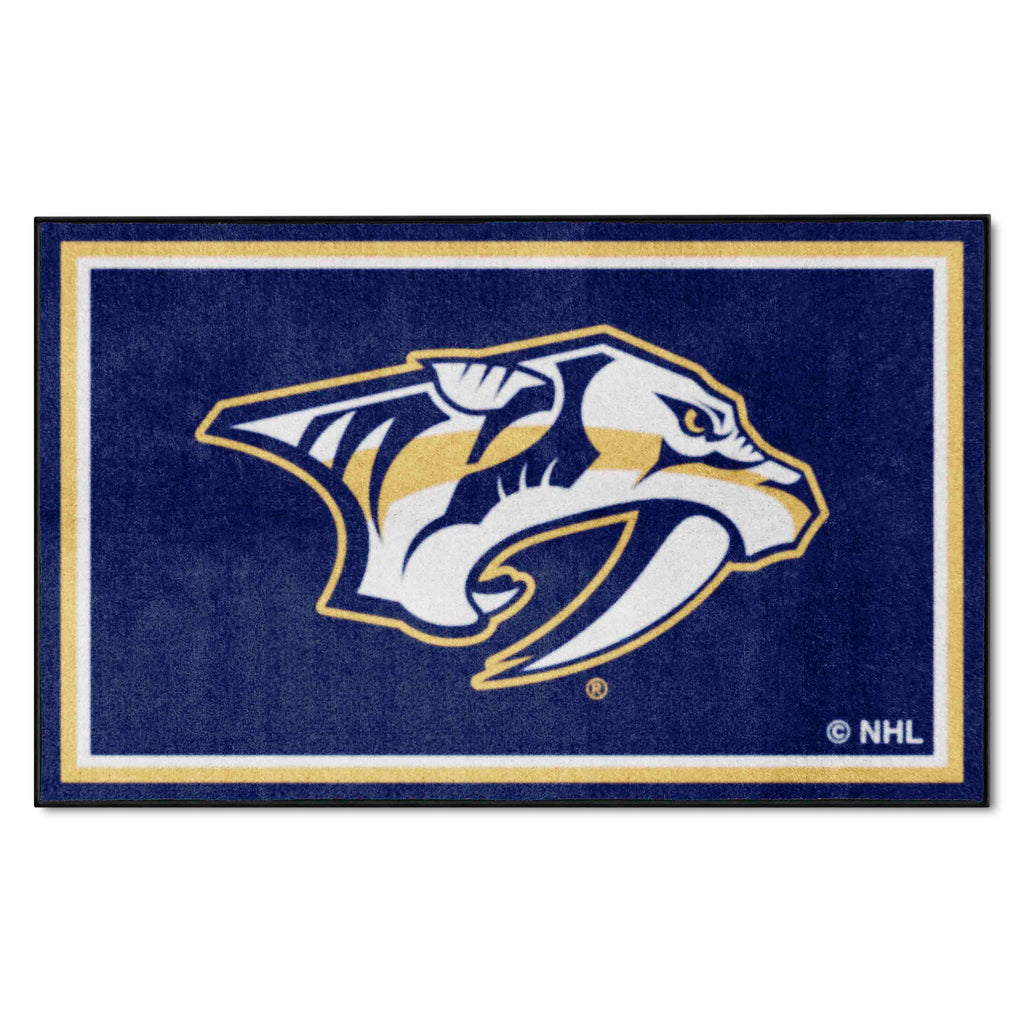 Fanmats - NHL - Nashville Predators 4x6 Rug 44''x71''