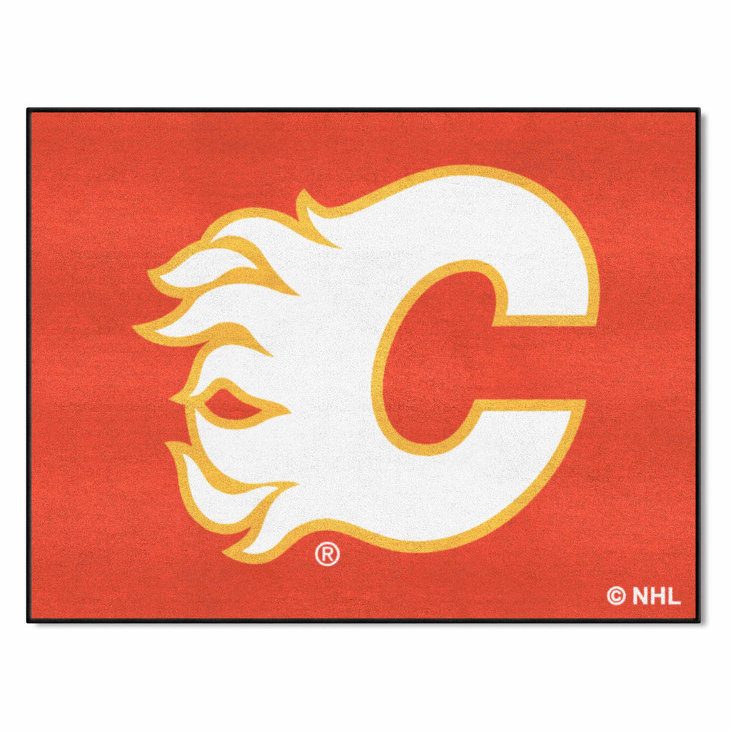 Fanmats - NHL - Calgary Flames All-Star Mat 33.75''x42.5''