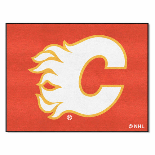 Fanmats - NHL - Calgary Flames All-Star Mat 33.75''x42.5''