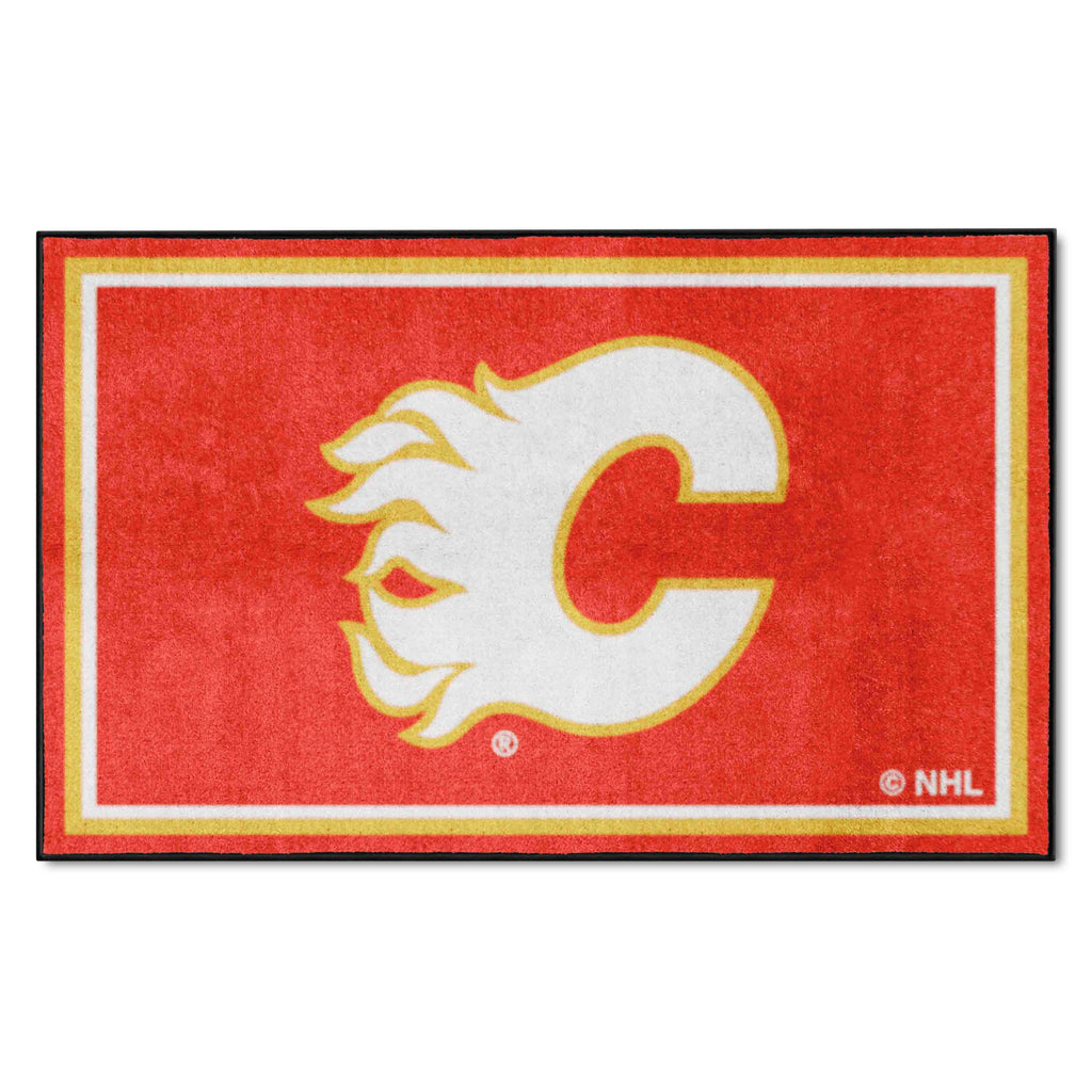Fanmats - NHL - Calgary Flames 4x6 Rug 44''x71''