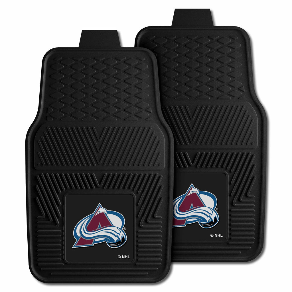 Fanmats - NHL - Colorado Avalanche 2-pc Vinyl Car Mat Set 17''x27''