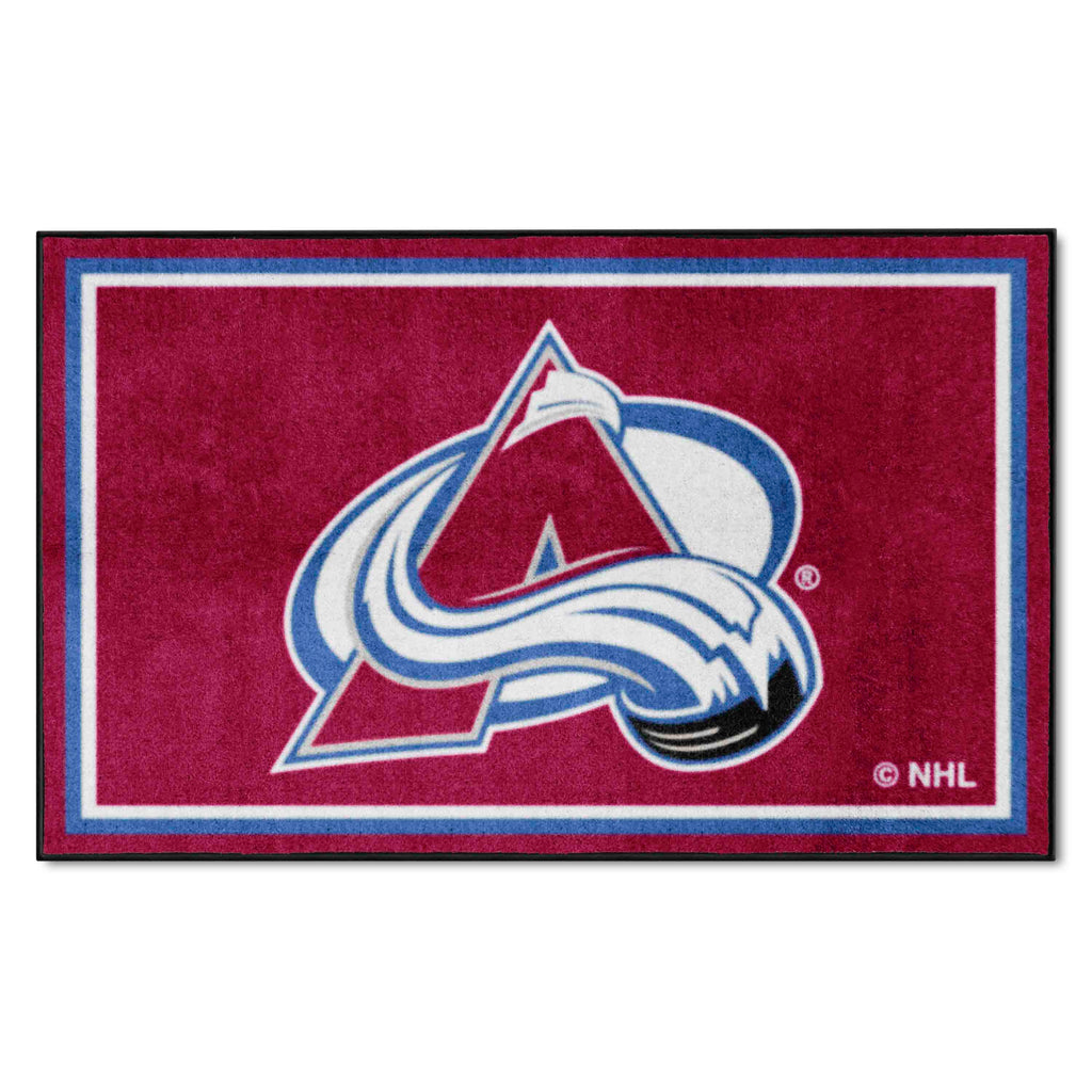 Fanmats - NHL - Colorado Avalanche 4x6 Rug 44''x71''