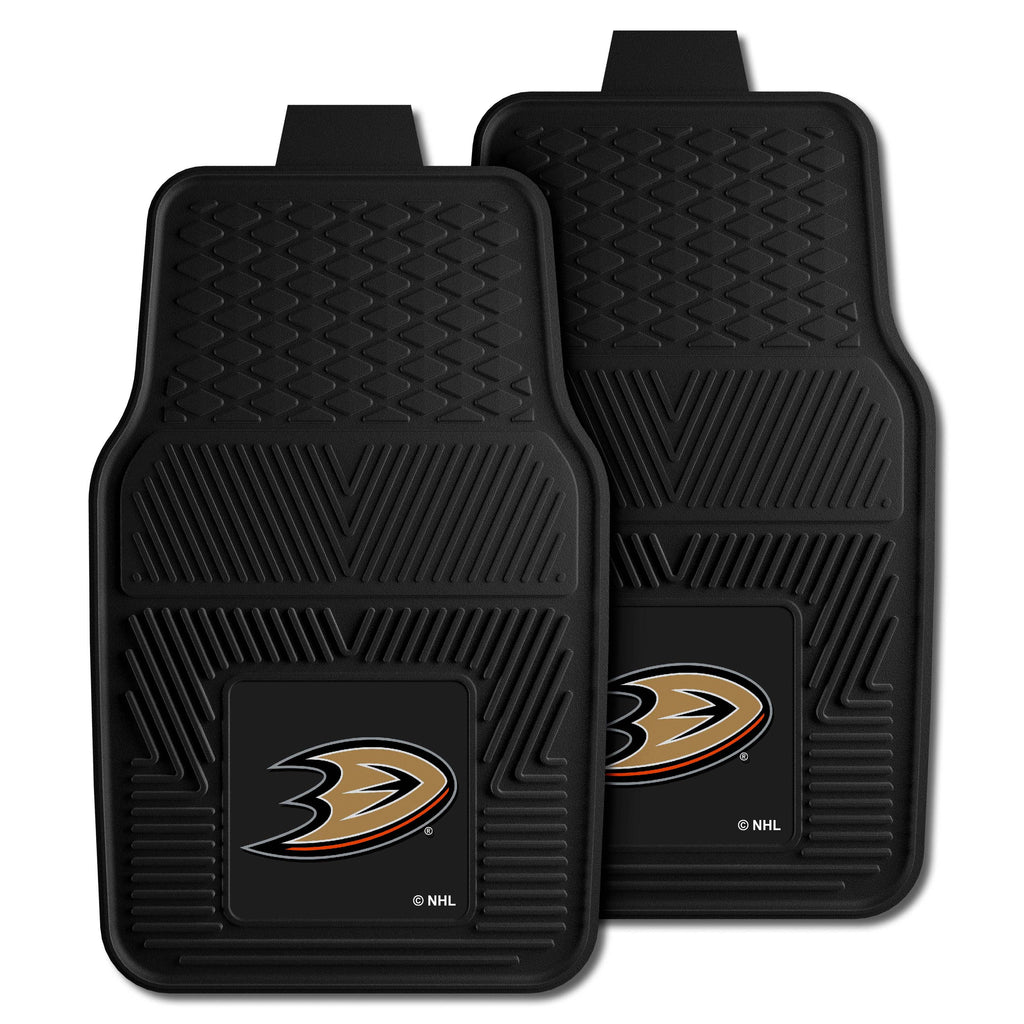 Fanmats - NHL - Anaheim Ducks 2-pc Vinyl Car Mat Set 17''x27''