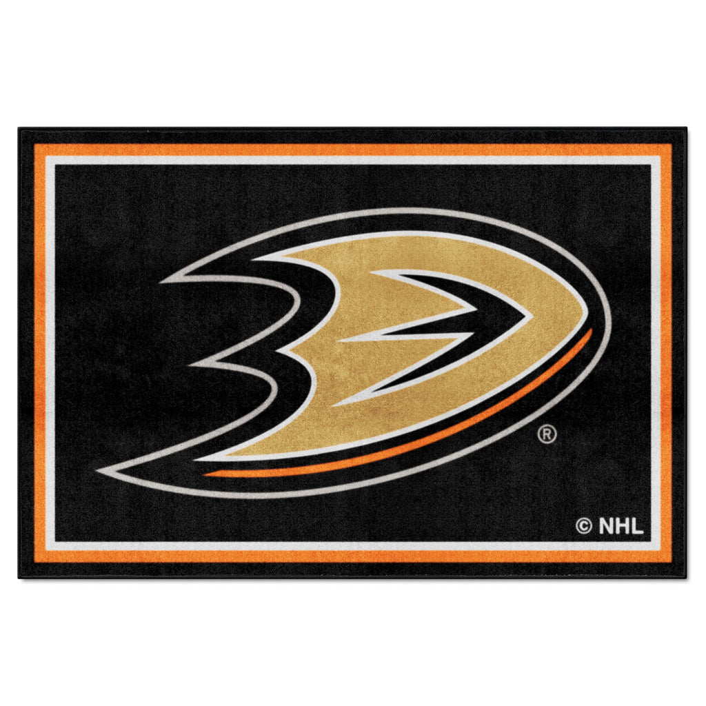Fanmats - NHL - Anaheim Ducks 5x8 Rug 59.5''x88''