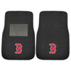 Fanmats - MLB - Boston Red Sox 2-pc Embroidered Car Mat Set 17''x25.5''