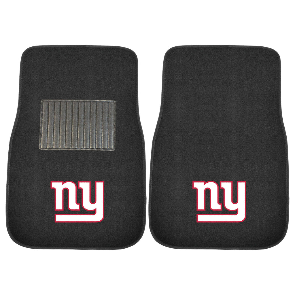 Fanmats - NFL - New York Giants 2-pc Embroidered Car Mat Set 17''x25.5''