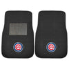 Fanmats - MLB - Chicago Cubs 2-pc Embroidered Car Mat Set 17''x25.5''