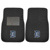 Fanmats - MLB - Detroit Tigers 2-pc Embroidered Car Mat Set 17''x25.5''