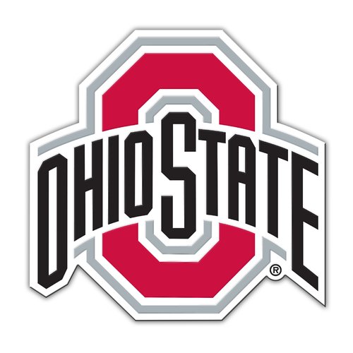 Ohio State Buckeyes Magnet Car Style 12 Inch -