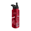 Arkansas Razorbacks Quencher Bottle 34oz Stainless Steel Dreamweave - Logo Brands