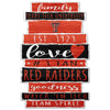 Texas Tech Red Raiders Sign 11x17 Wood Family Word - WinCraft