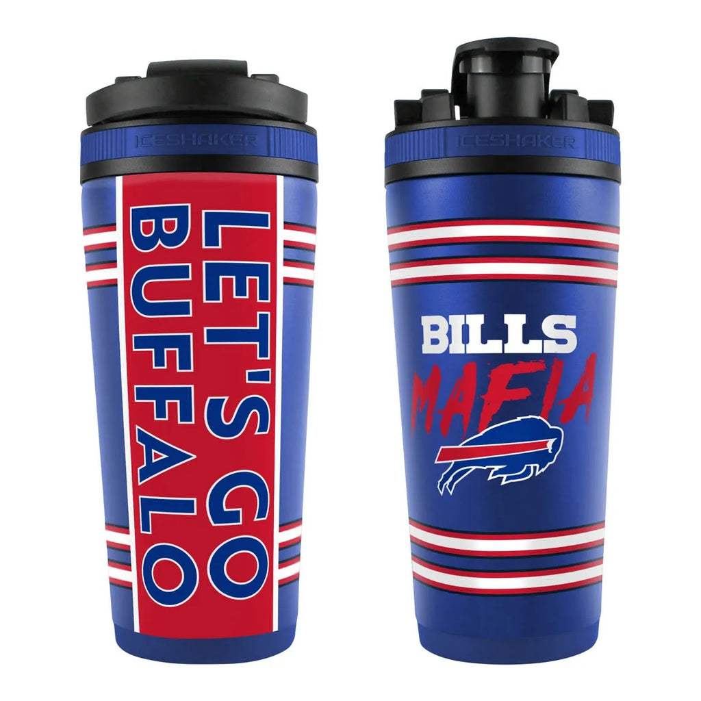Buffalo Bills Ice Shaker 26oz Stainless Steel Bills Mafia Design - 9