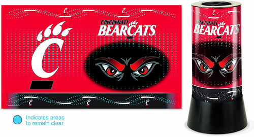 Cincinnati Bearcats Lamp Rotating Desk Style - WinCraft