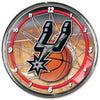 San Antonio Spurs Round Chrome Wall Clock - Wincraft