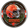 Cleveland Browns Round Chrome Wall Clock - Wincraft