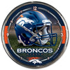 Denver Broncos Round Chrome Wall Clock - Wincraft