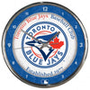 Toronto Blue Jays Round Chrome Wall Clock - Wincraft