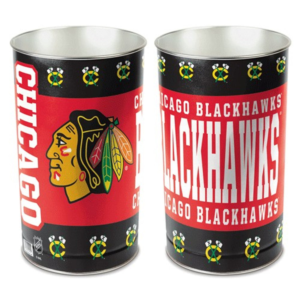 Chicago Blackhawks Wastebasket 15 Inch - Wincraft