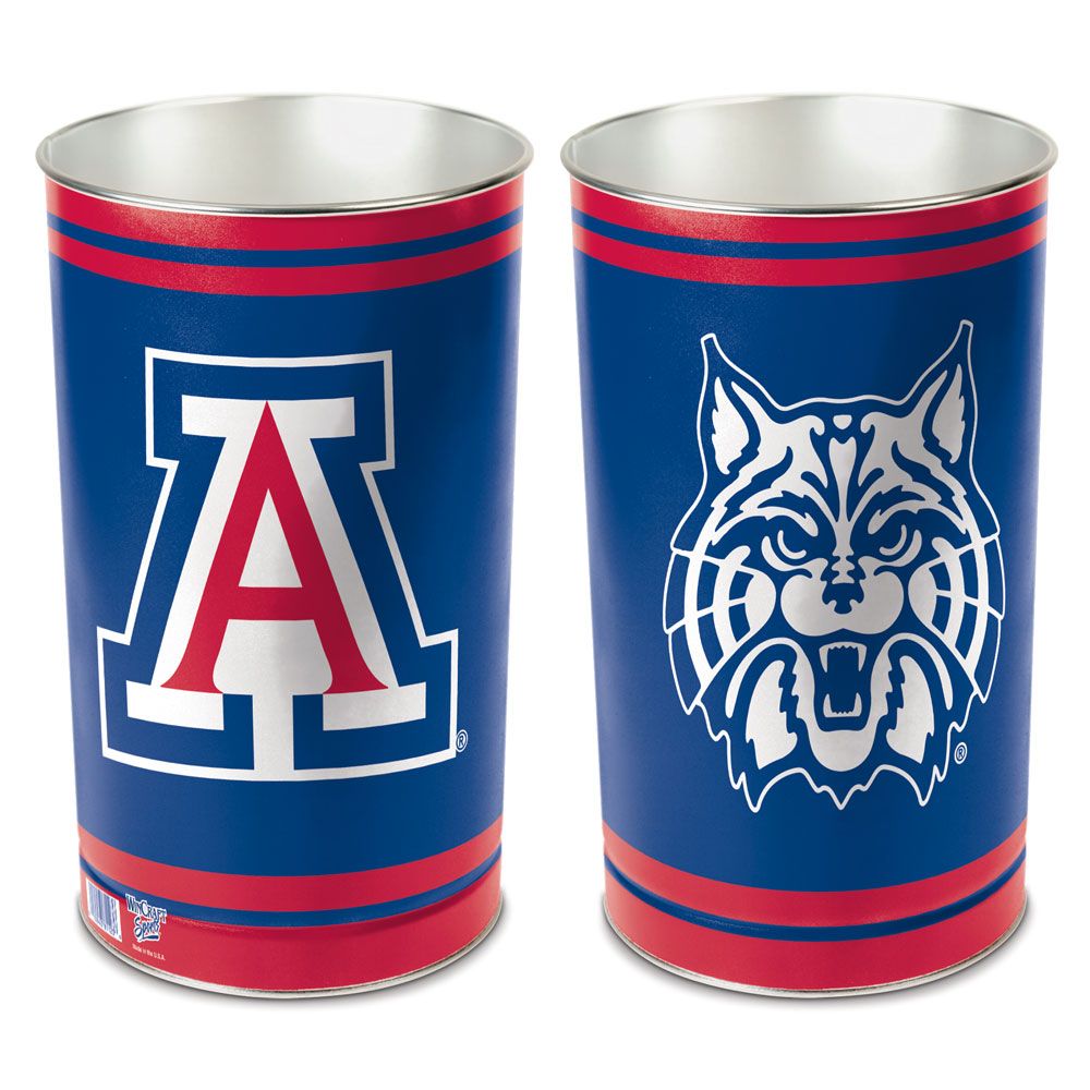 Arizona Wildcats Wastebasket 15 Inch - Periodic Restock - WinCraft