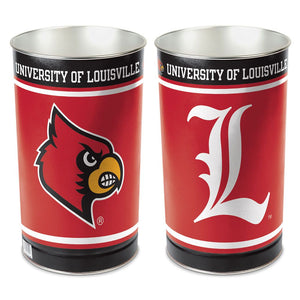 Louisville Cardinals Wastebasket 15 Inch - Periodic Restock - WinCraft