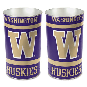 Washington Huskies Wastebasket 15 Inch - Periodic Restock - WinCraft