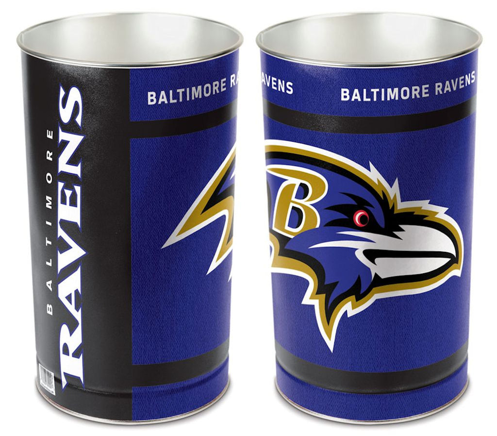 Baltimore Ravens Wastebasket 15 Inch - Wincraft