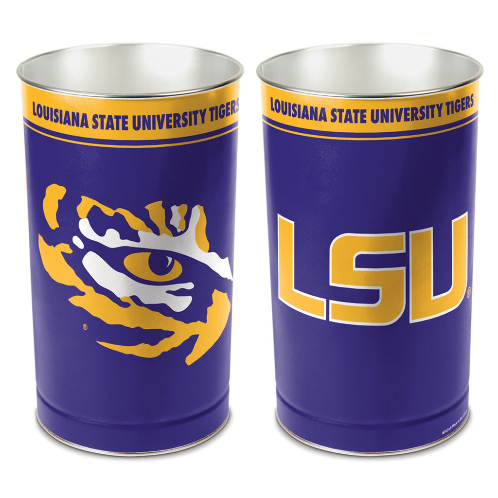 LSU Tigers Wastebasket 15 Inch - Wincraft
