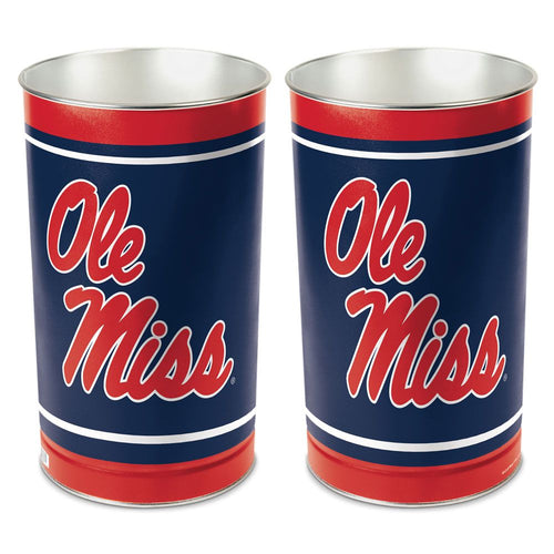 Mississippi Rebels Wastebasket 15 Inch - Periodic Restock - WinCraft
