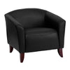 Reception Set in Black LeatherSoft - Flash Furniture